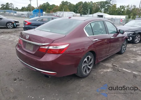 2017 Honda Accord Ex-L from USA, damaged, VIN 1HGCR2F83HA306662